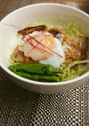 豚バラの焼き肉どんぶり!-レシピのメイン写真