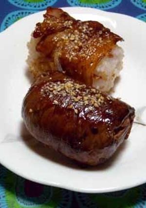 やっぱり美味しい♪肉巻きおにぎり-レシピのメイン写真