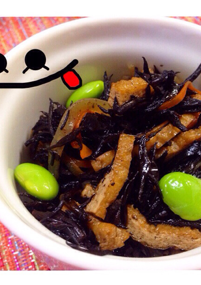 超簡単♡時短！総菜屋さんのひじきの煮物-レシピのメイン写真