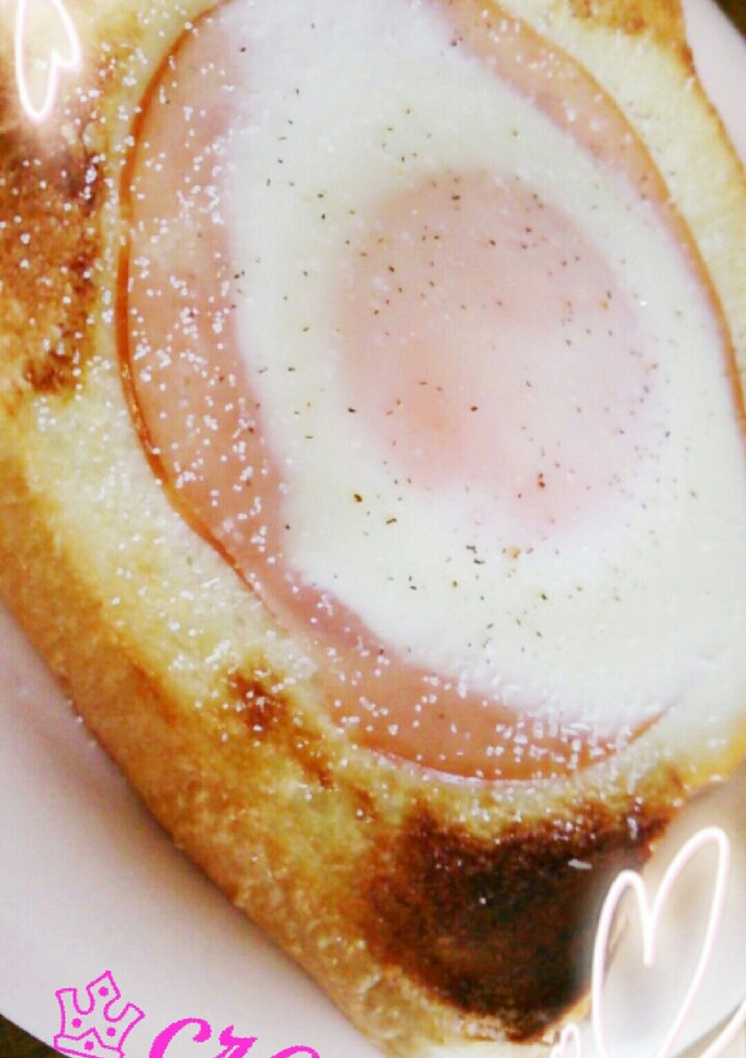 とろ〜り♡目玉焼きトーストラピュタ風✩-レシピのメイン写真