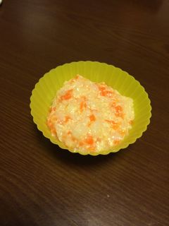 離乳食中期〜鶏ササミお粥〜-レシピのメイン写真