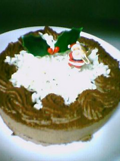 シンプル★チョコクリスマスケーキ-レシピのメイン写真
