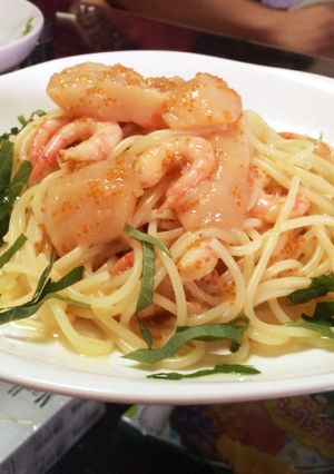 ★魚介の冷製フレンチパスタ★-レシピのメイン写真