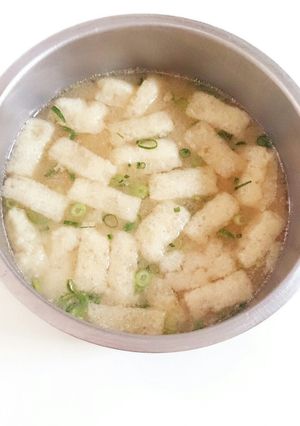 あげと豆腐の味噌汁-レシピのメイン写真