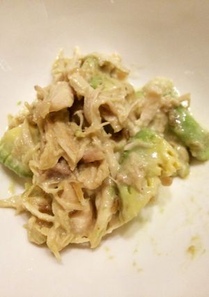 ちゃっちゃっと簡単☆アボカド＆鶏肉サラダ-レシピのメイン写真