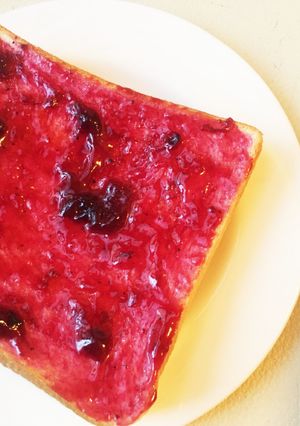 ジャム&ココナッツオイルトースト-レシピのメイン写真