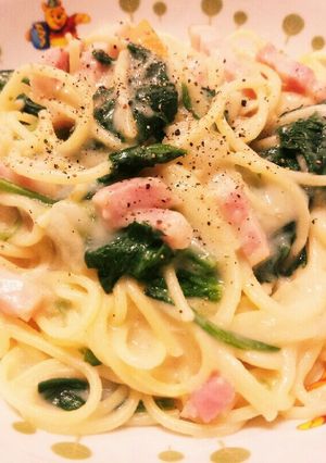 超簡単リメイク♪シチューでパスタ♡-レシピのメイン写真