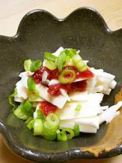 簡単☆長芋の梅ポン和え-レシピのメイン写真