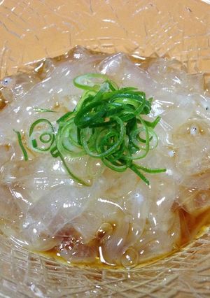 はなたれ(のれそれ)のねぎポン-レシピのメイン写真