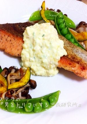 春のサーモンムニエル♪タルタルソース-レシピのメイン写真