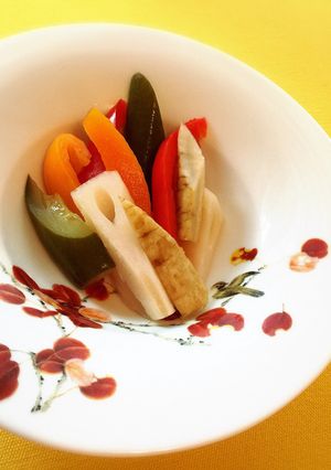 レンジで簡単♪根菜入りのピクルス-レシピのメイン写真