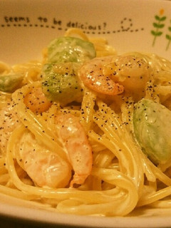 エビアボカドの塩レモンマヨパスタ-レシピのメイン写真