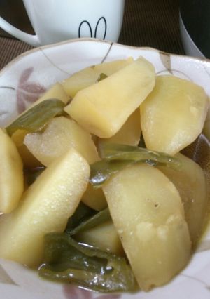 じゃがいもとピーマンの煮物-レシピのメイン写真