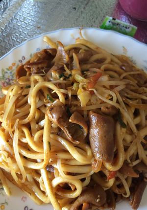 こてっちゃん焼うどん-レシピのメイン写真