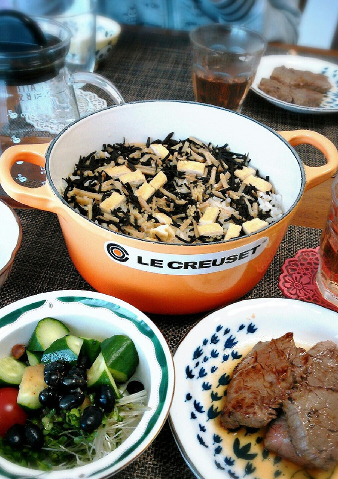 ひじきと生姜の炊き込みご飯-レシピのメイン写真