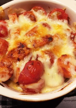 めっちゃ簡単！魚肉ソーセージグラタン-レシピのメイン写真