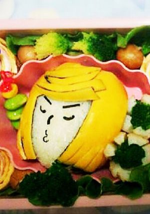 簡単キャラ弁 LINE ジェームズ-レシピのメイン写真