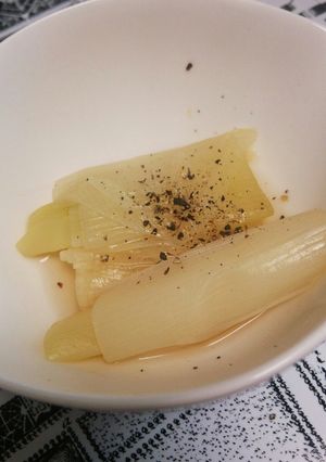 長ネギのコンソメ煮-レシピのメイン写真