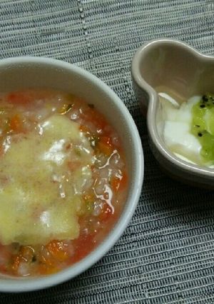 離乳食中期＊トマトリゾット風-レシピのメイン写真