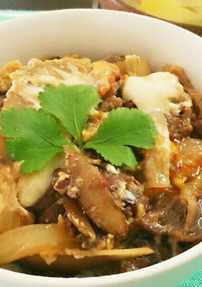簡単！新ごぼうの牛丼(*´∇｀*)-レシピのメイン写真