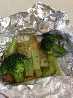 ブロッコリーの芯が美味しい!包み焼き☆-レシピのメイン写真