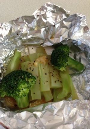 ブロッコリーの芯が美味しい！包み焼き☆-レシピのメイン写真