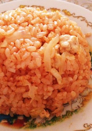 簡単すぎる！たった5分のチキンライス☆-レシピのメイン写真