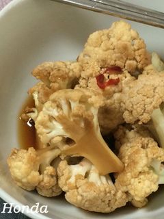 カリフラワーのしょうゆ漬け-レシピのメイン写真