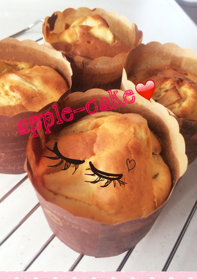 簡単しっとり♪林檎ケーキ-レシピのメイン写真