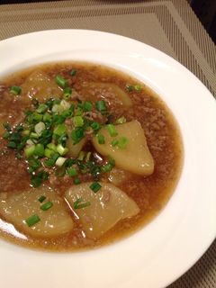 大根のそぼろあんかけ-レシピのメイン写真