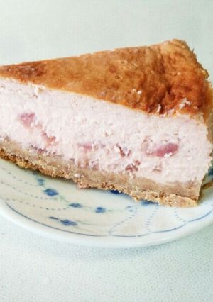 苺たっぷりヘルシー♥NYチーズケーキ-レシピのメイン写真