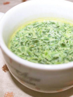 ほうれん草のポタージュ【学校給食】-レシピのメイン写真