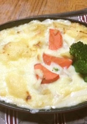 ソースから手作り！マカロニグラタン-レシピのメイン写真