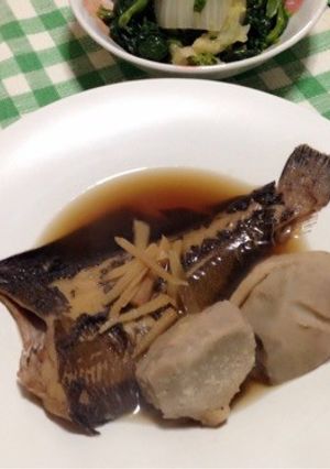 カレイの煮付け(^ω^)♫-レシピのメイン写真