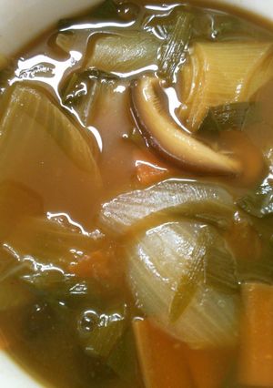 簡単 ランチ 野菜の 和風 カレースープ-レシピのメイン写真