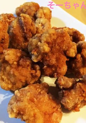 しっかり濃味♡簡単ジューシー鶏の唐揚げ♡-レシピのメイン写真