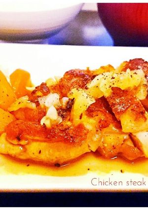 メインおかず＊ほど塩＊チキンステーキ-レシピのメイン写真