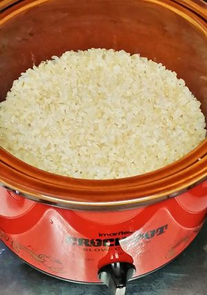 クロックポットで玄米ご飯　スロークッカー-レシピのメイン写真