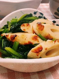ほうれん草とちくわの煮びたし-レシピのメイン写真