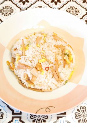 小学生でも作れちゃう、超簡単 メンマ炒飯-レシピのメイン写真