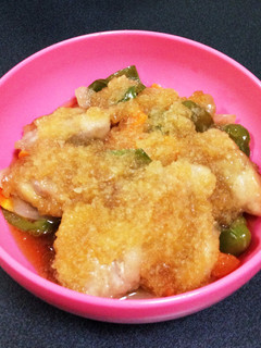 鶏肉と野菜を大根おろしで♪-レシピのメイン写真