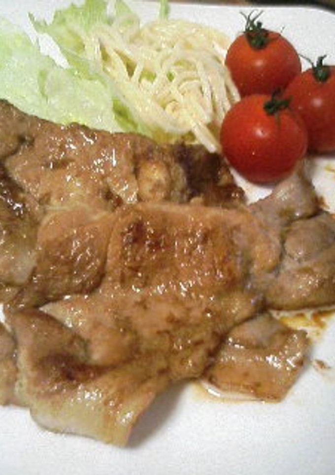 お弁当おかずの定番☆しょうが焼き-レシピのメイン写真