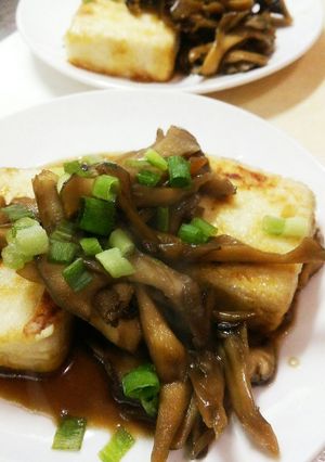 簡単&ヘルシー。豆腐の舞茸のせ-レシピのメイン写真
