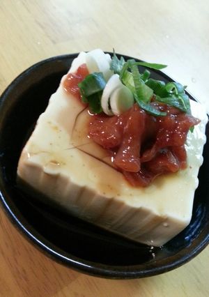 胡麻油香るチャンジャ冷奴(*´-`)-レシピのメイン写真