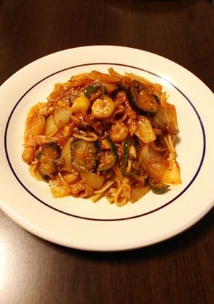シーフード ペペロン ナポリタン-レシピのメイン写真