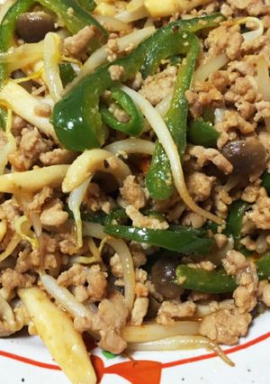 お家にある物で簡単♫肉みそ炒め-レシピのメイン写真