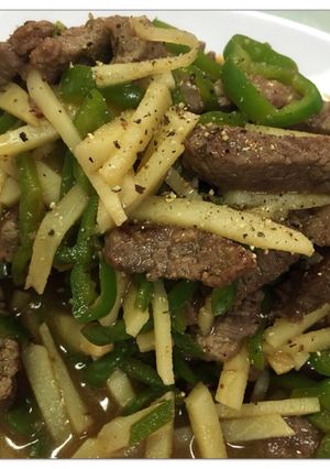 たけのこ☆青椒肉絲☆ウスターソースベース-レシピのメイン写真