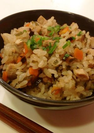 簡単☆ジューシー(沖縄の炊き込みご飯)-レシピのメイン写真