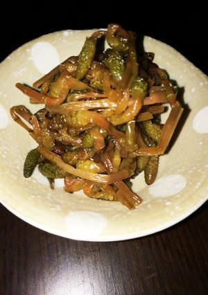 スローライフ☆土筆の佃煮-レシピのメイン写真