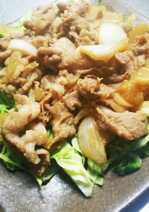 黄金比しょうが焼き☆玉ねぎたっぷり♪-レシピのメイン写真